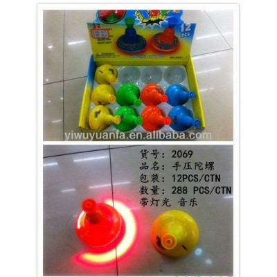 Hot Selling Flashing Led Spinning Top