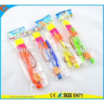 High Quality Novelty Design Colorful LED Slingshot Helicopters Flare Copters